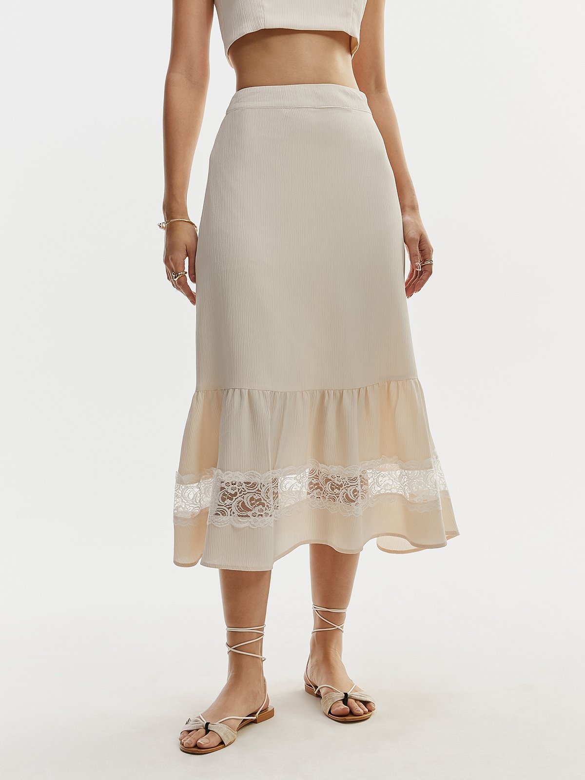FYS Flare Skirt Caramel
