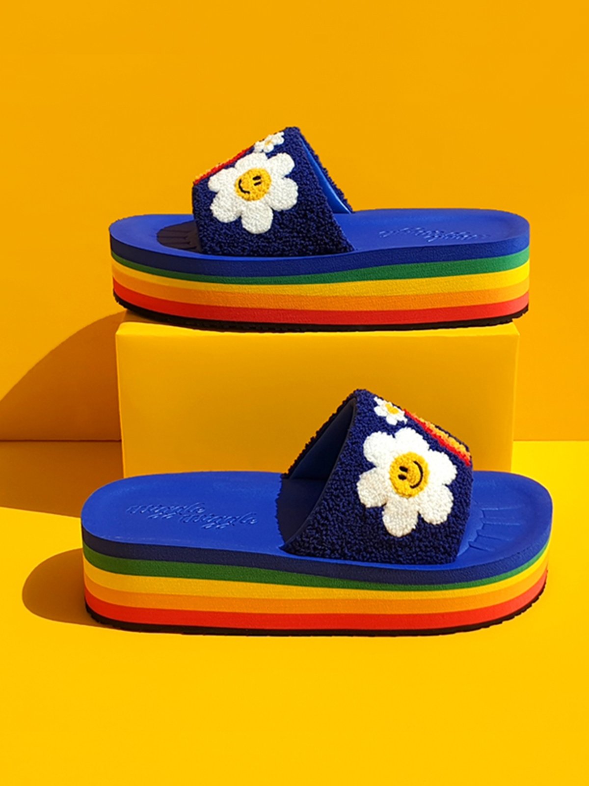 Platform house slippers sales