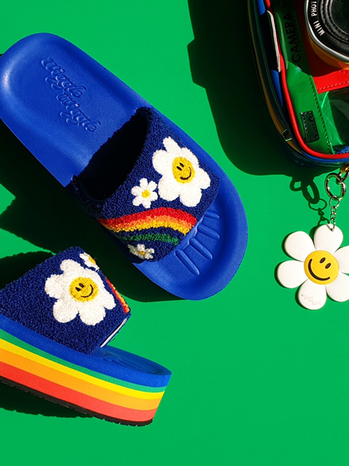 Platform slippers clearance