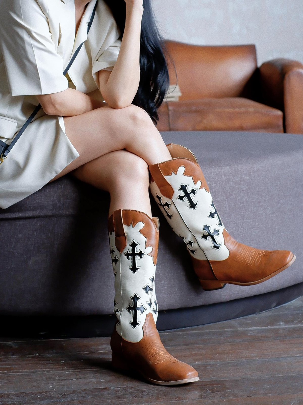 cross cowboy boots