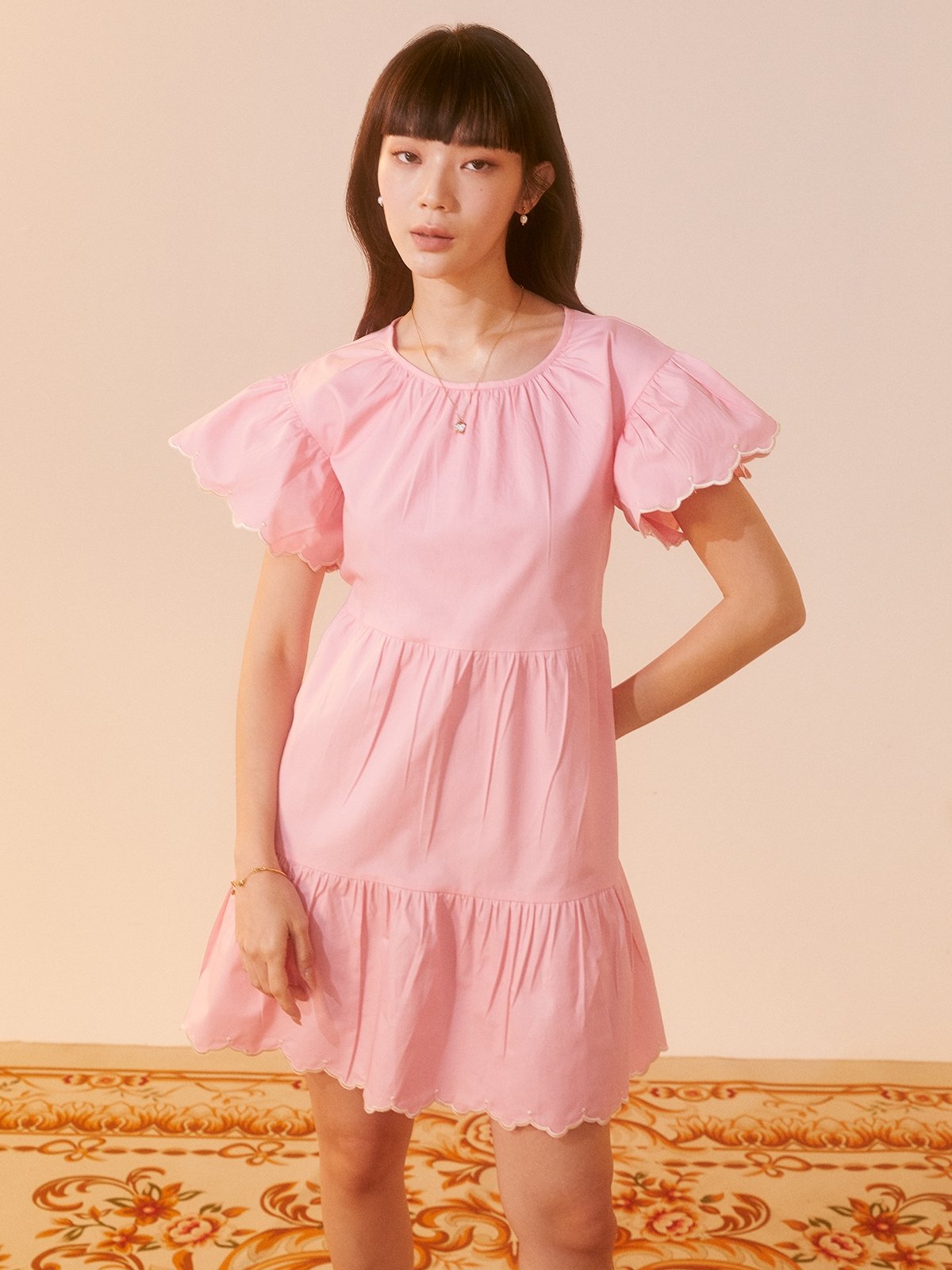 Pomelo pink dress sales