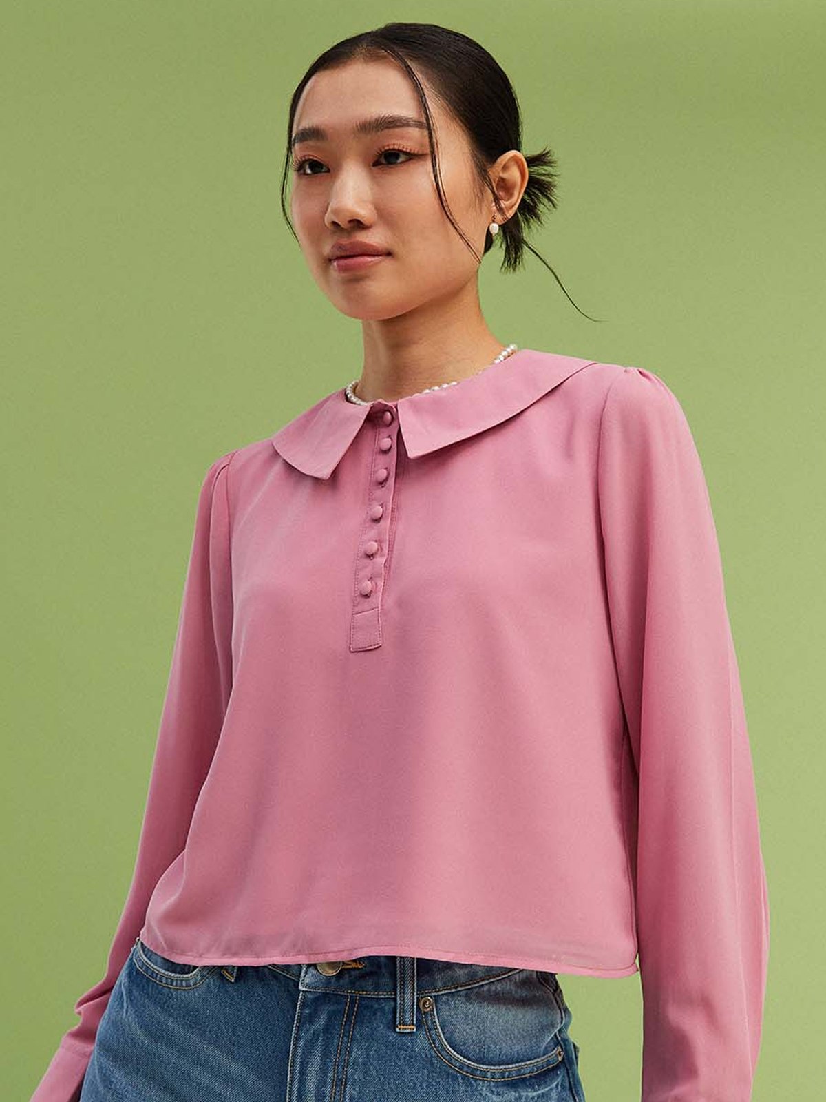 Pink blouses Clearance