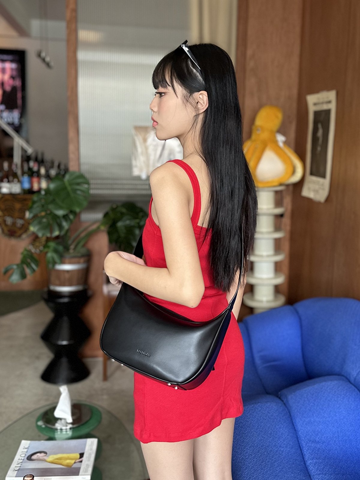 Meg black pomelo fashion