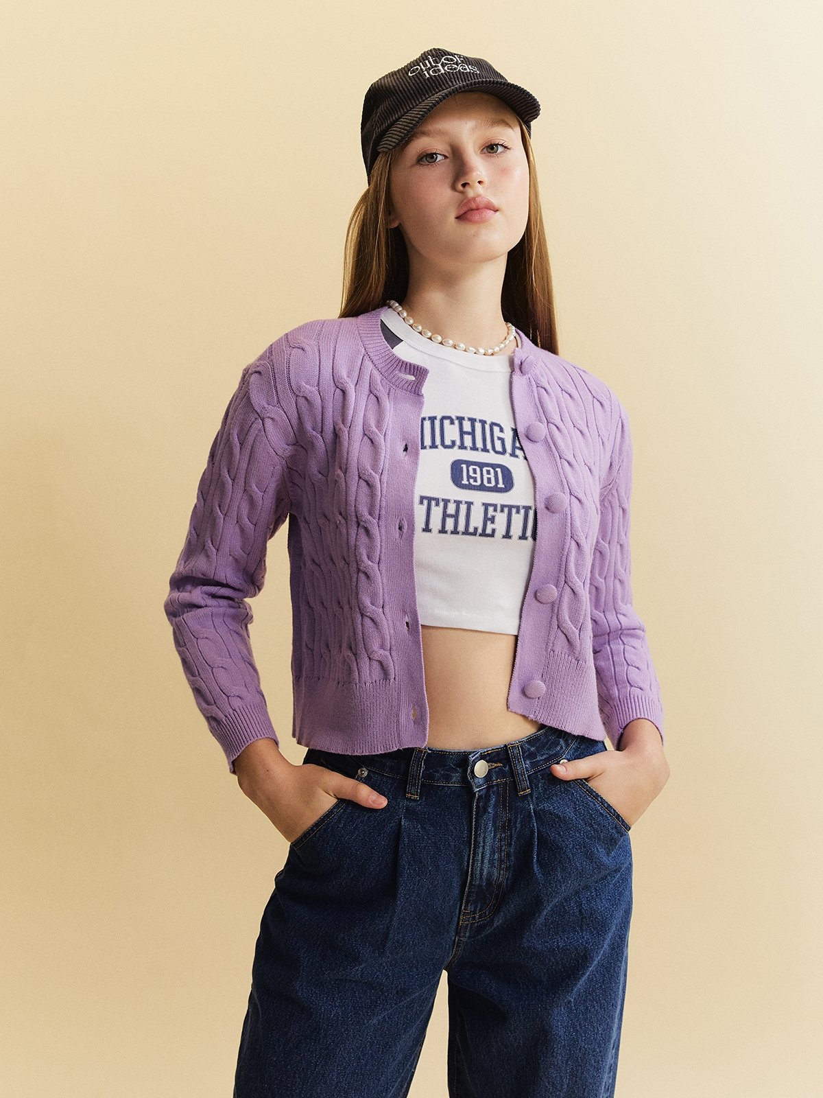 Elbow length deals sleeve cardigan