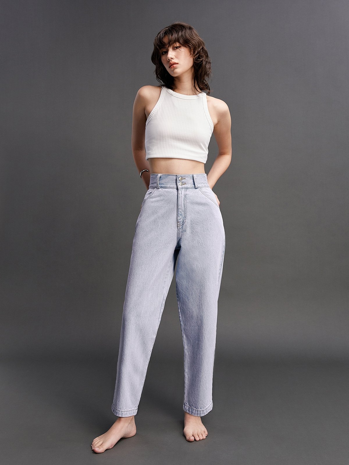 Baby discount jeans outfit