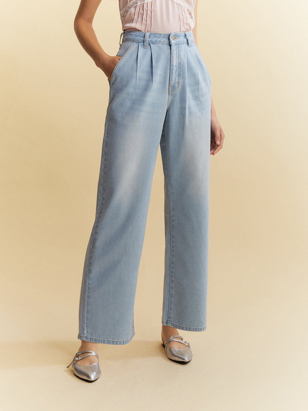 Baby high waisted pants on sale