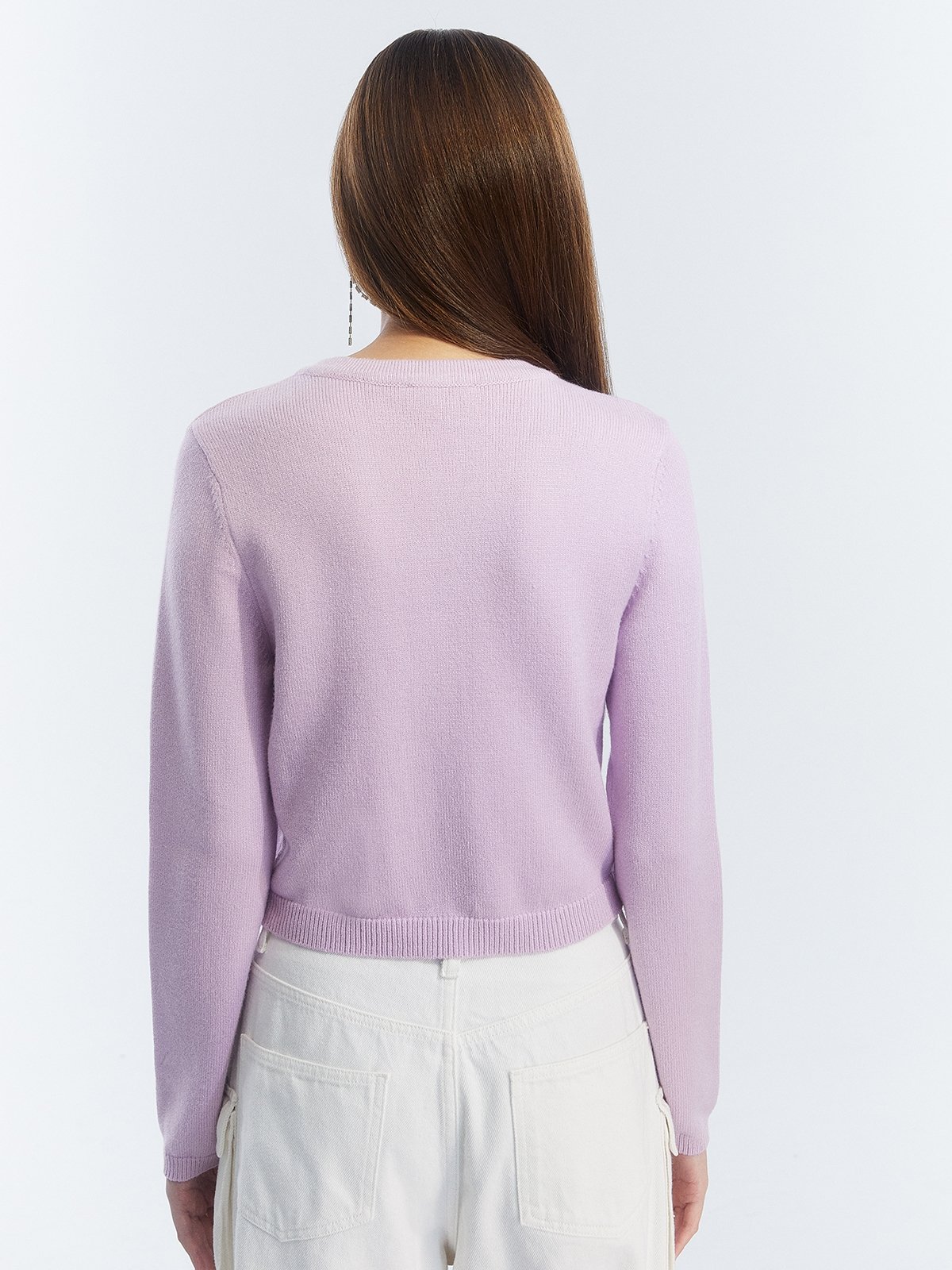 Cardigan lilac cheap