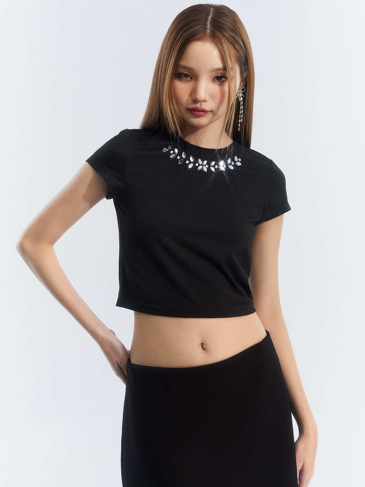 Puma gothic floral best sale crop top