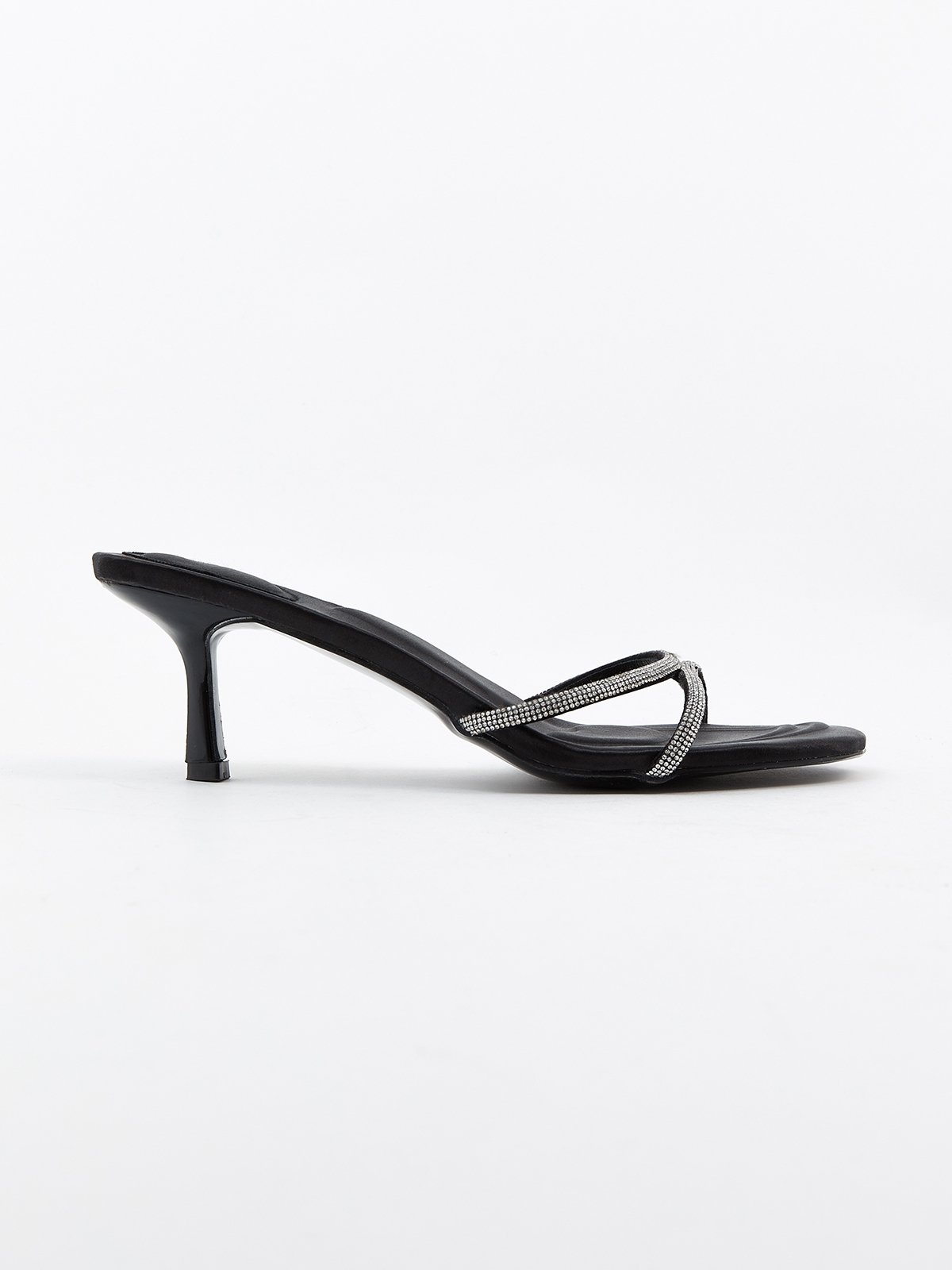 Nyla Heels - Black - Pomelo Fashion