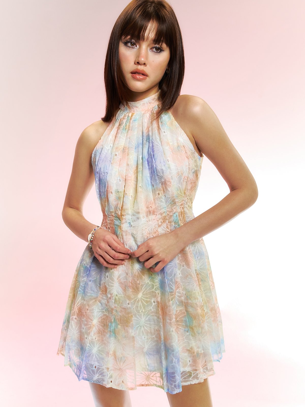 Halter style sundress discount