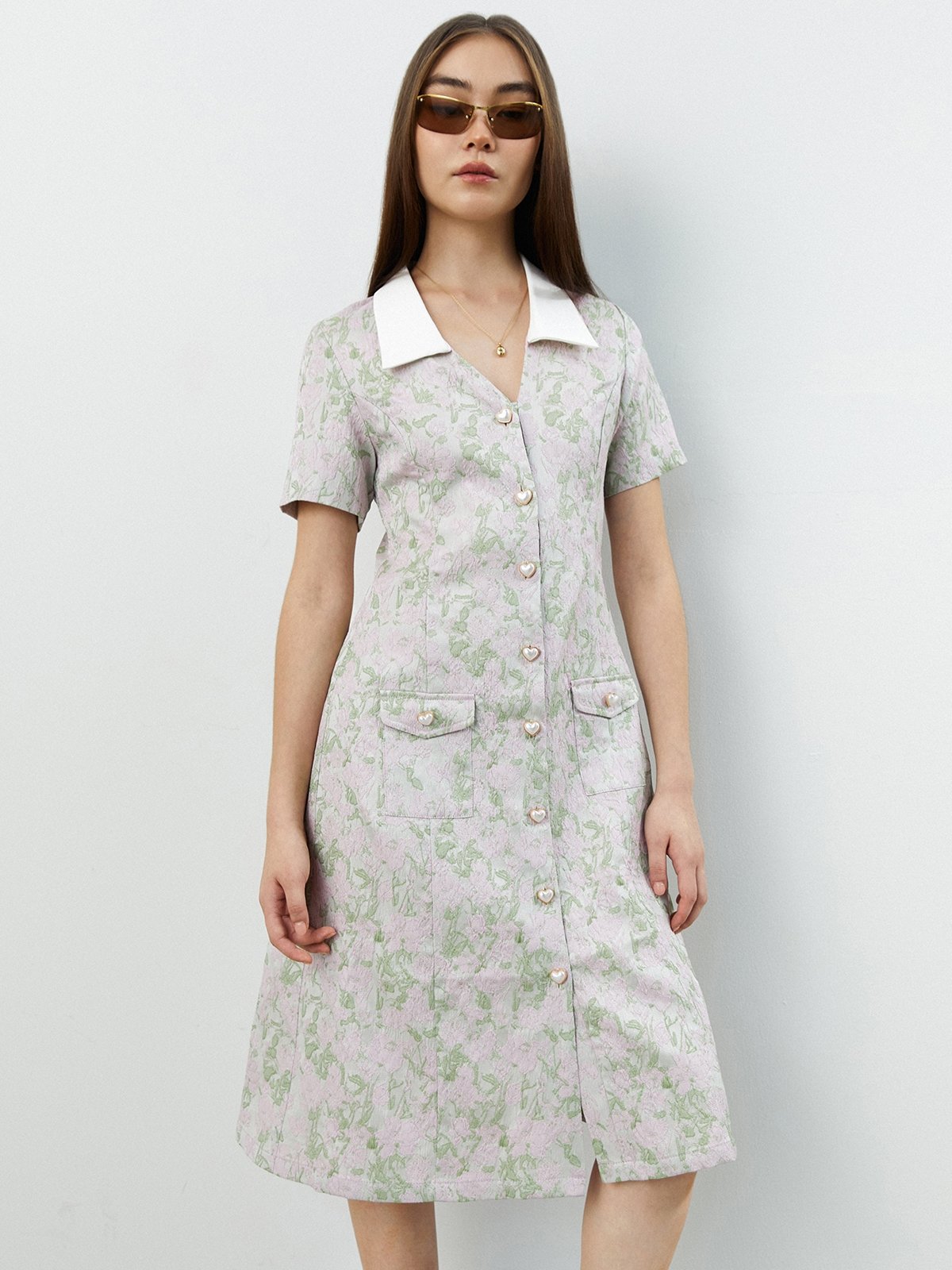 Pomelo floral dress hot sale