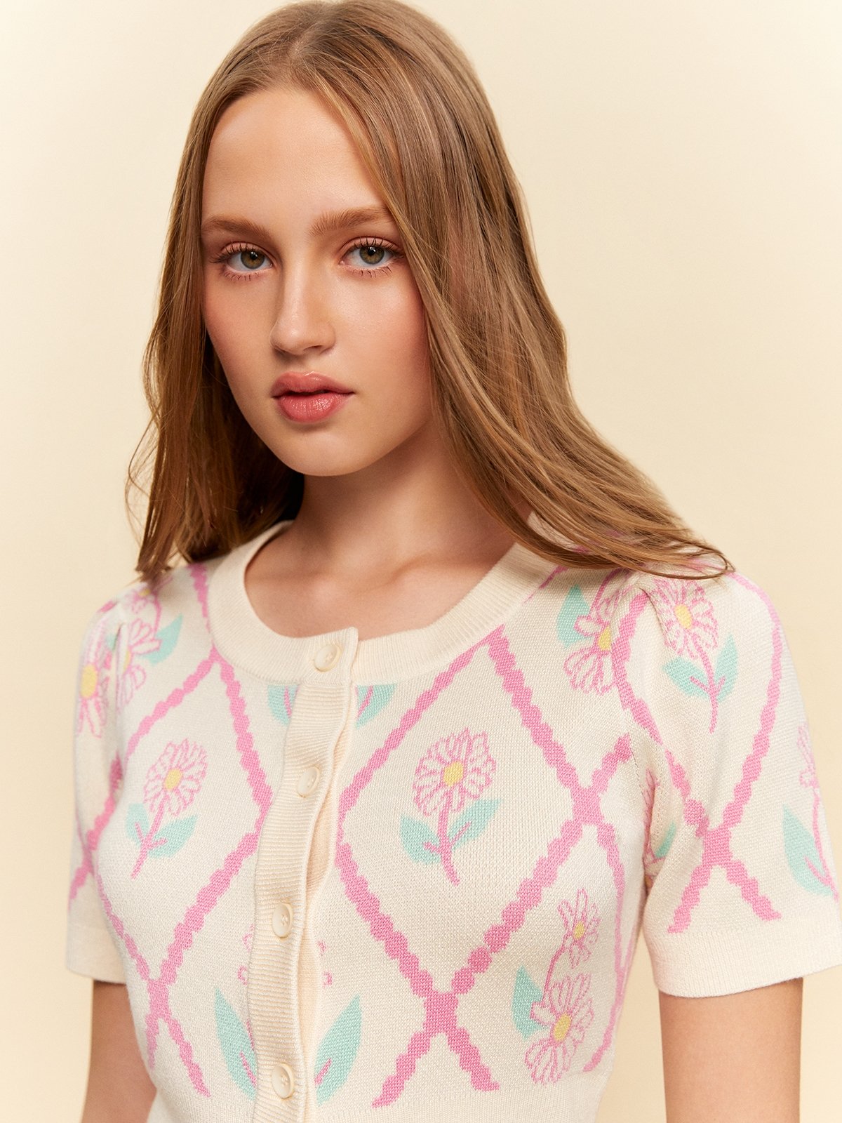 Hazel Blouse - Ivory main image 1