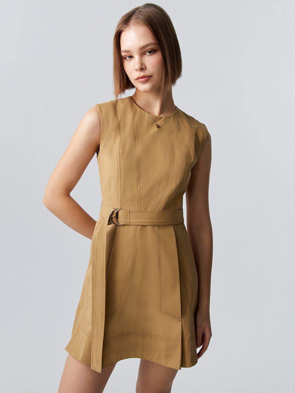 Jewel neck dress online