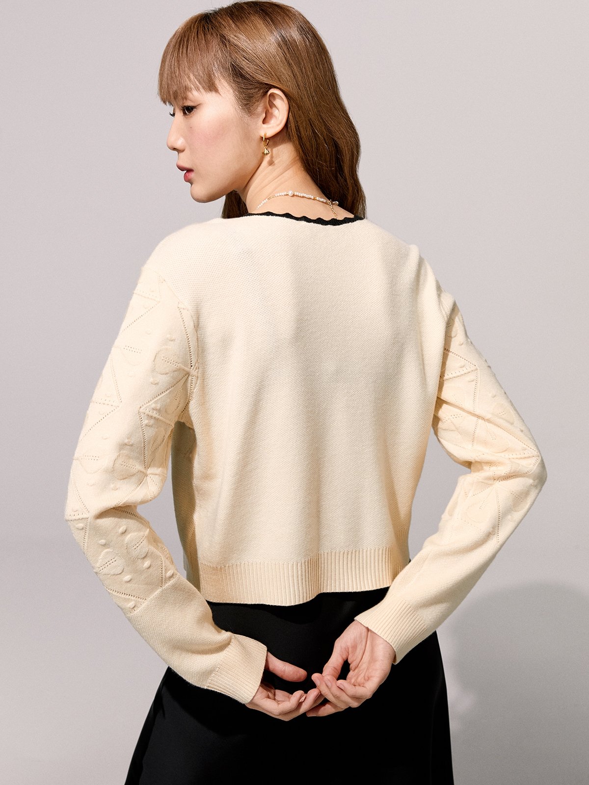 Cardigan ivory online
