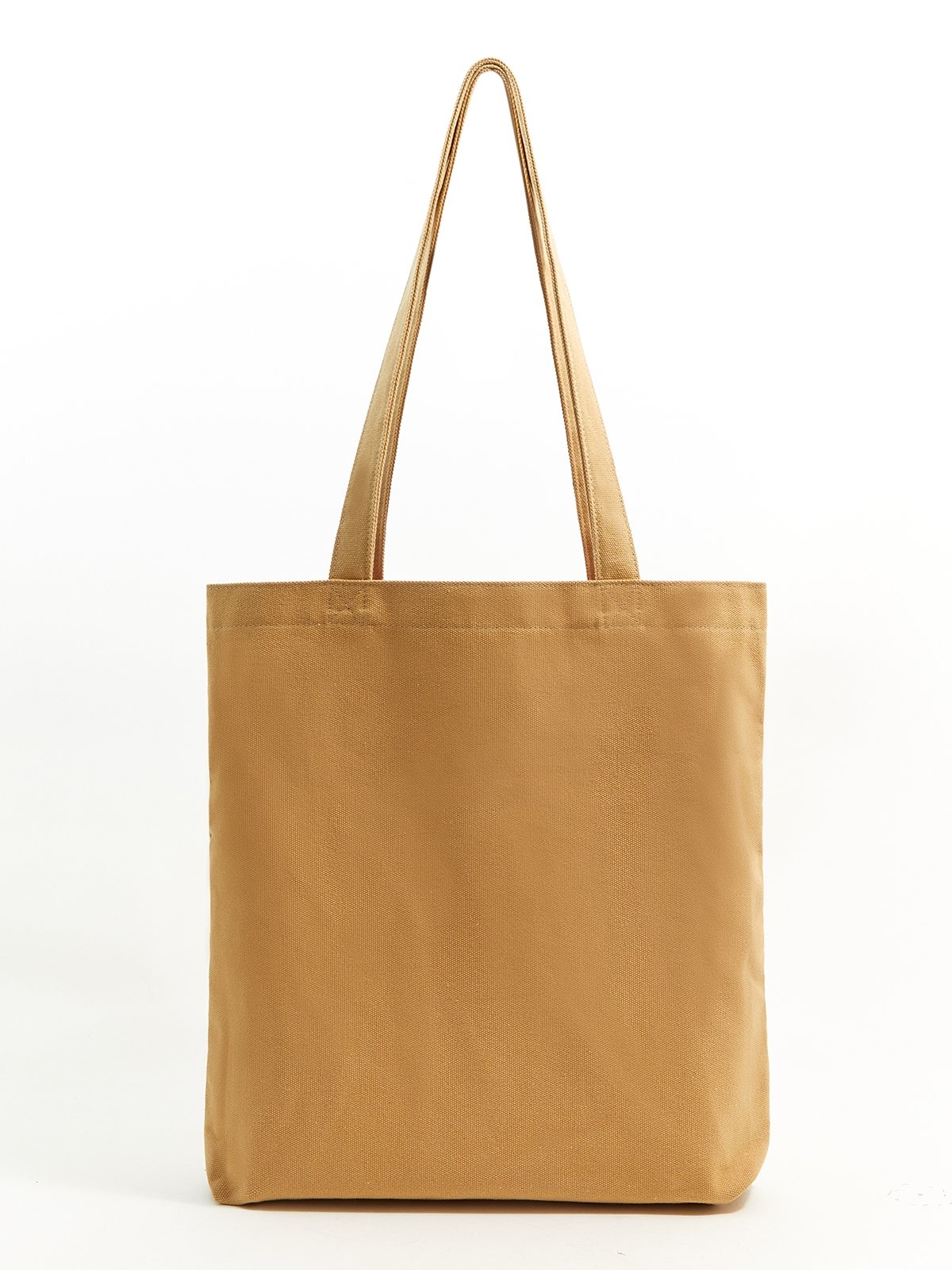 Canvas Tote Bag Camel Pomelo Fashion