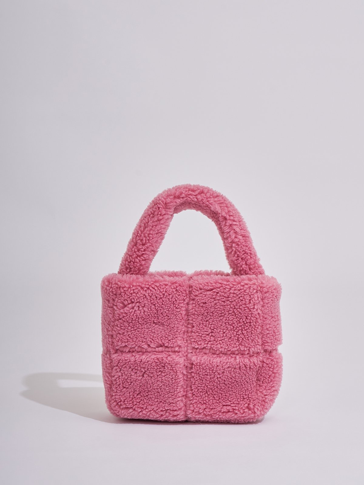 Kayla Fluffy Mini Bag Pink Pomelo Fashion