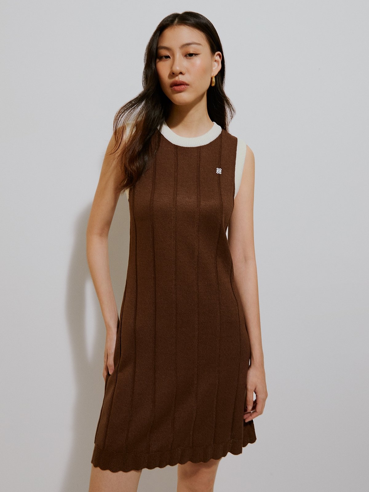 大流行中！ BIOTOP yo Knit dress mini pleats 品種 トップス