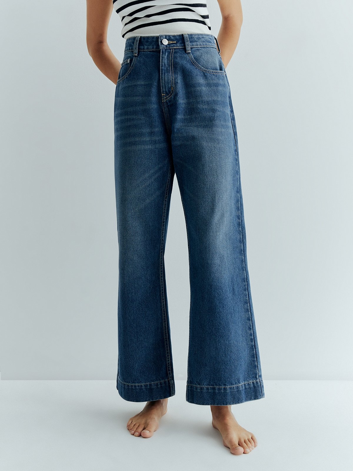 Very flared jeans on sale