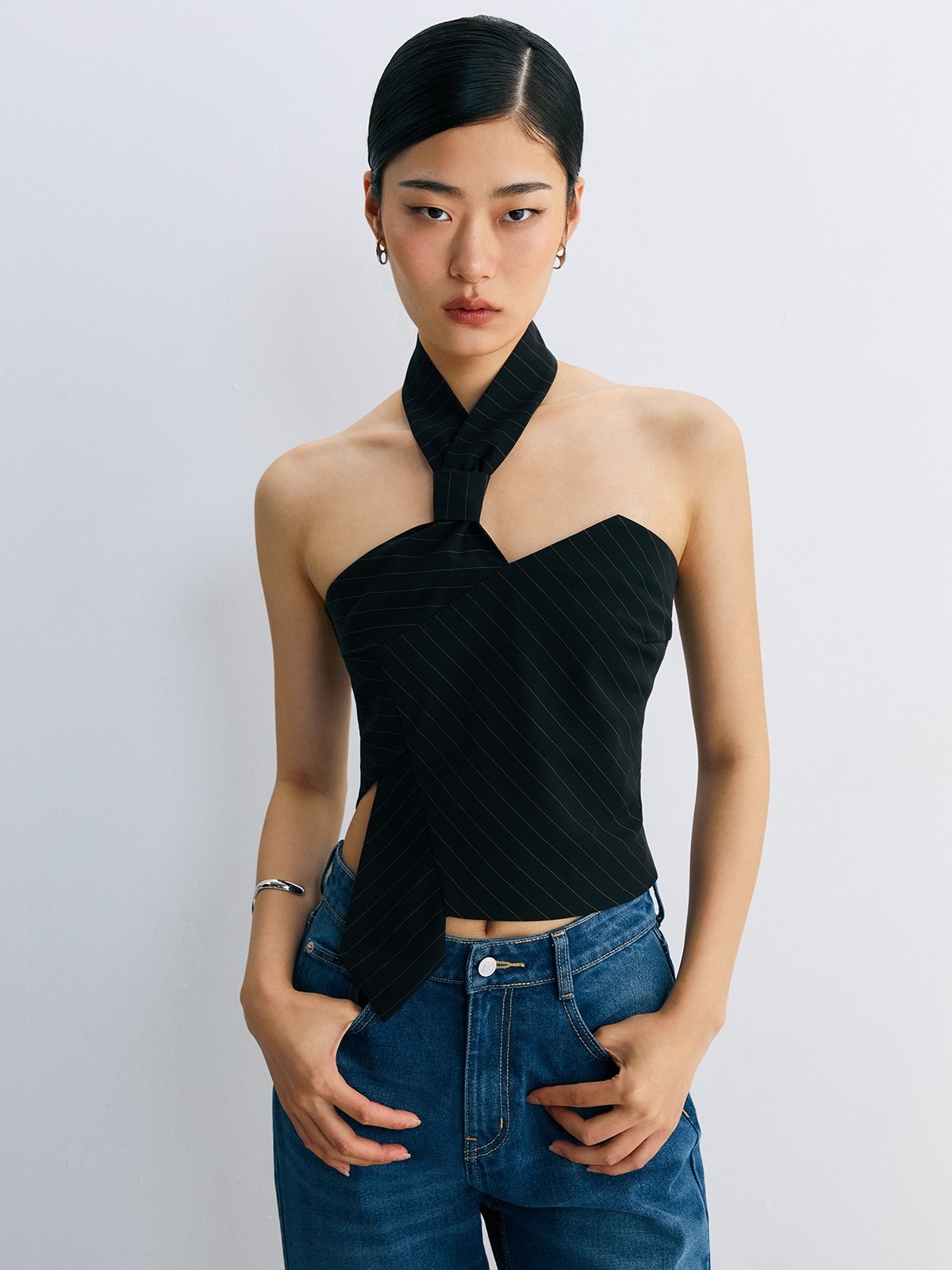 Halter bustier online