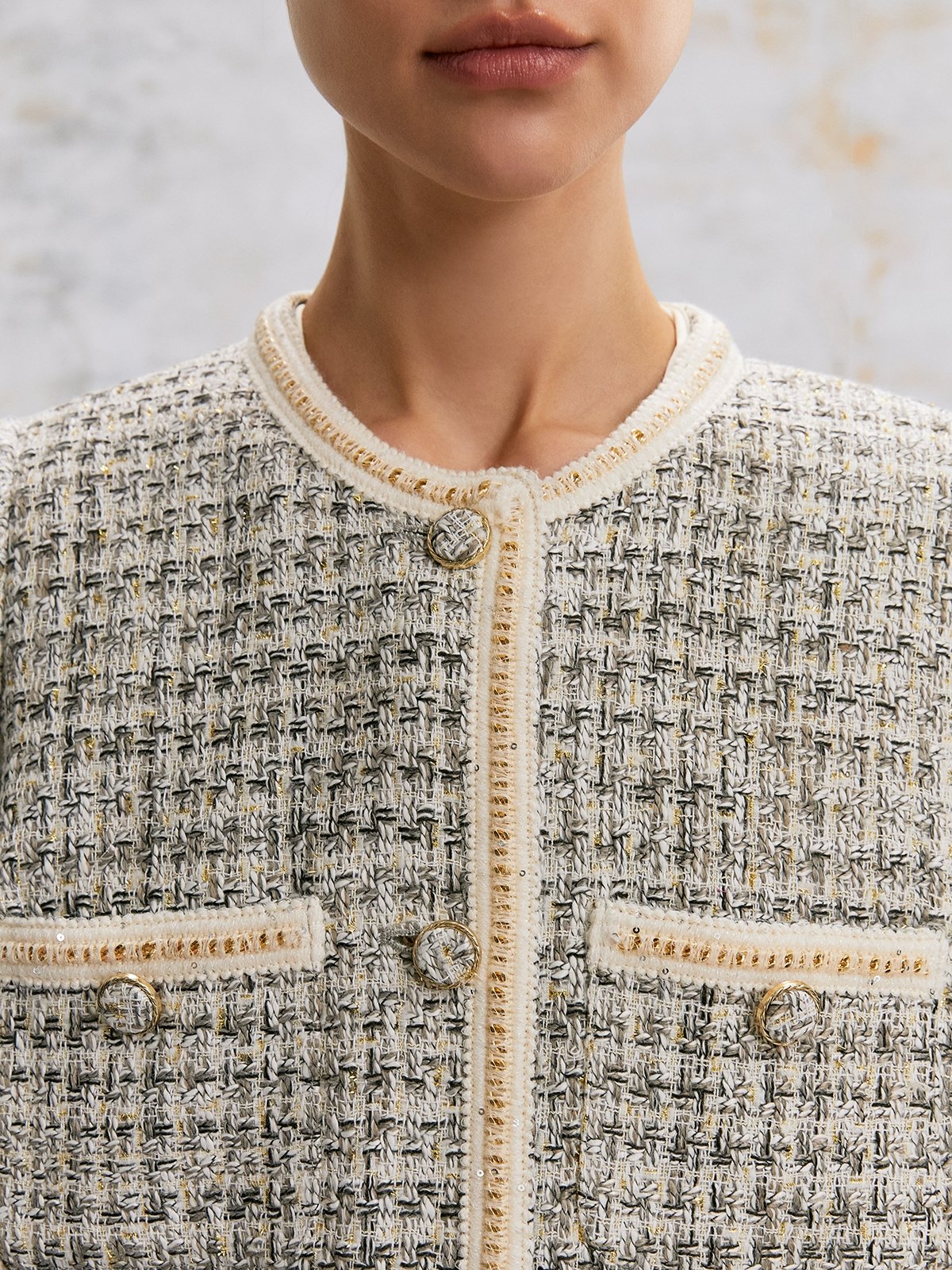 Light tweed jacket on sale
