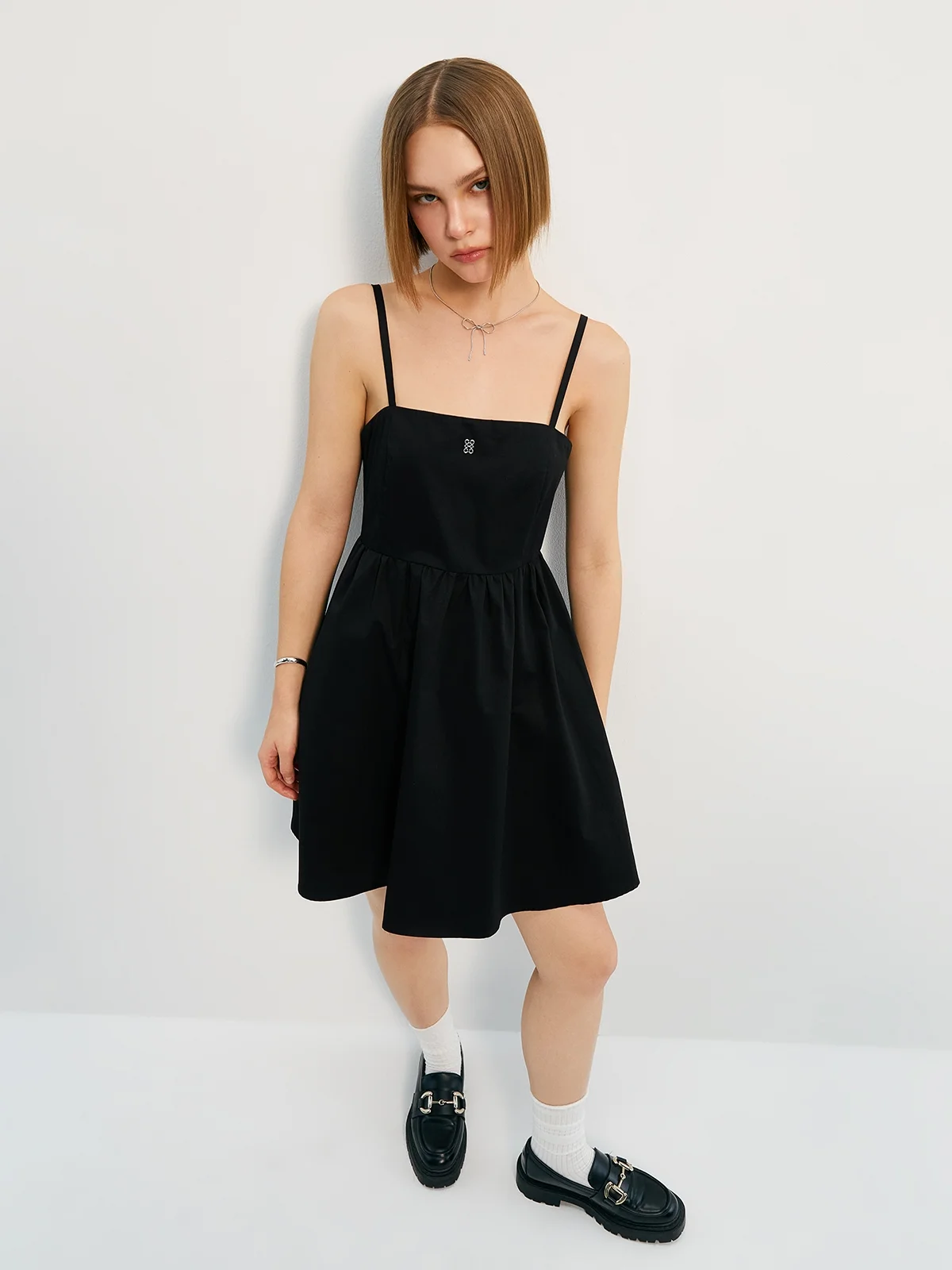 black mini dress flowy bottom - affordable maxi dress Australia