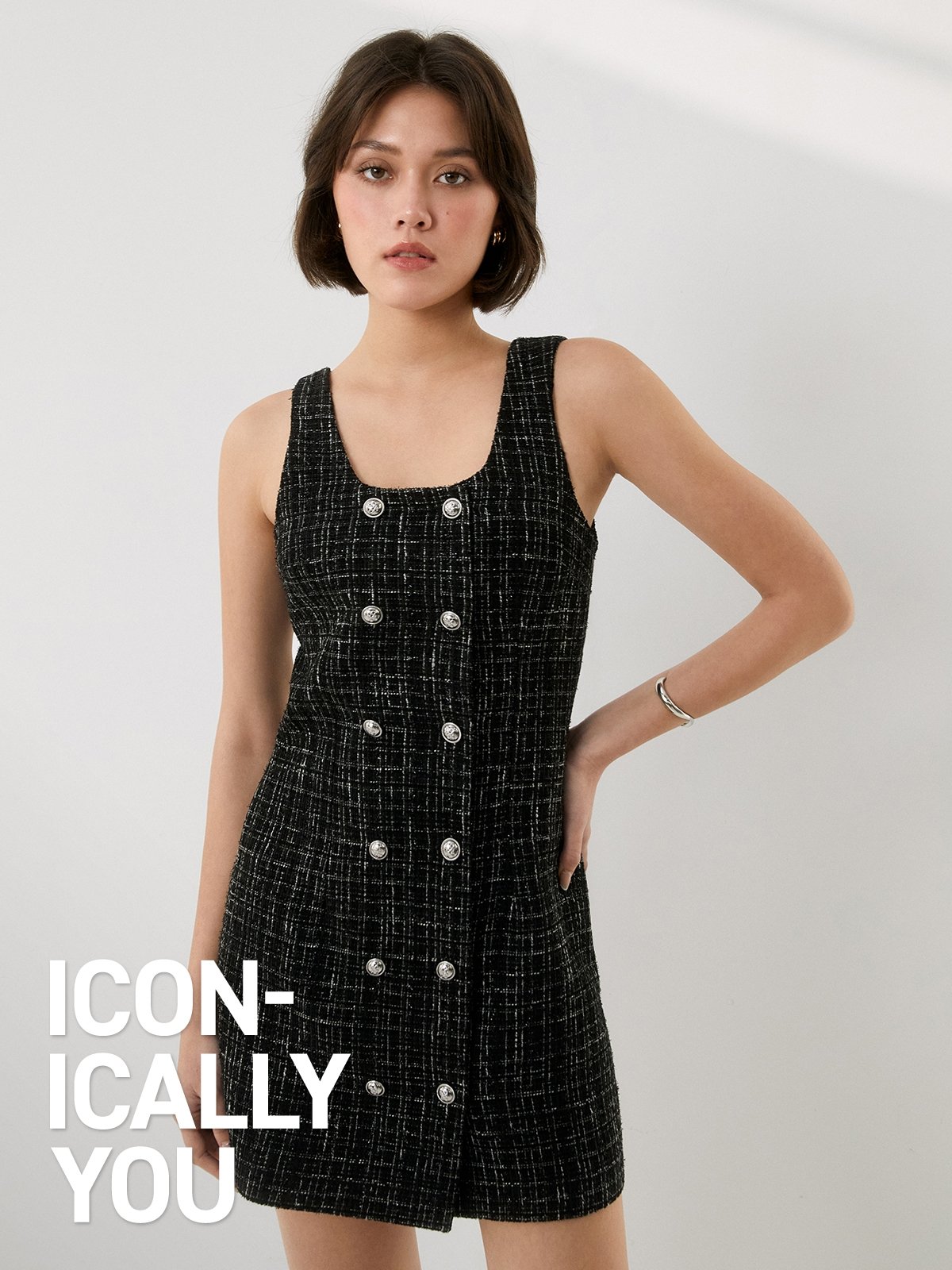 Tweed Mini Dress