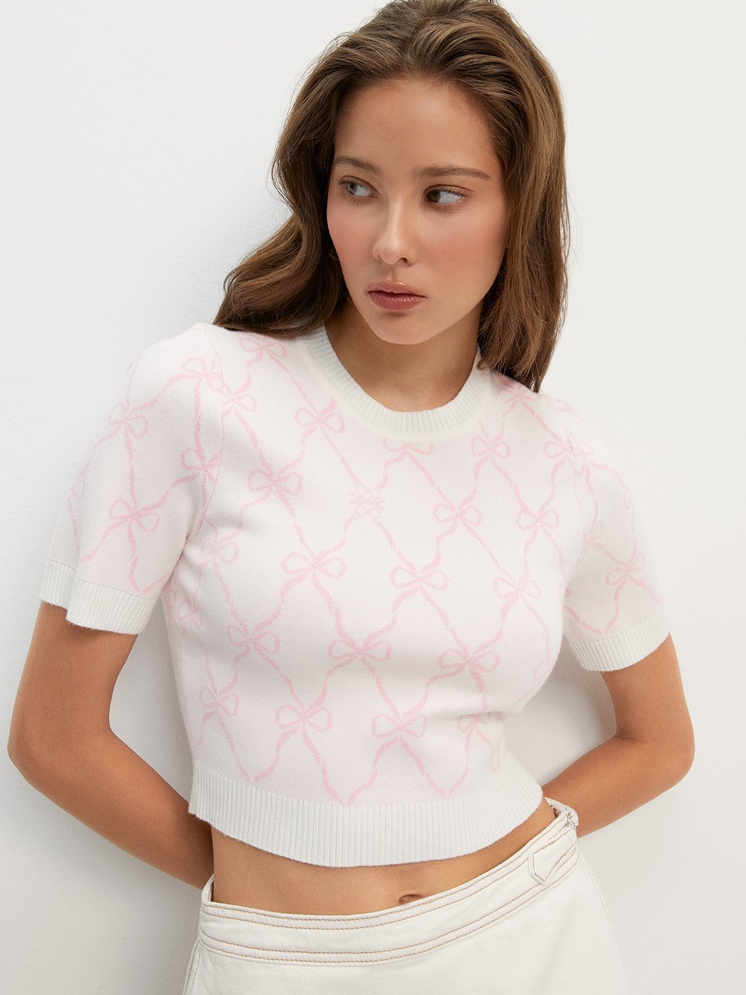 Multi-Colored Bow Top Multi-Colored Bow Top