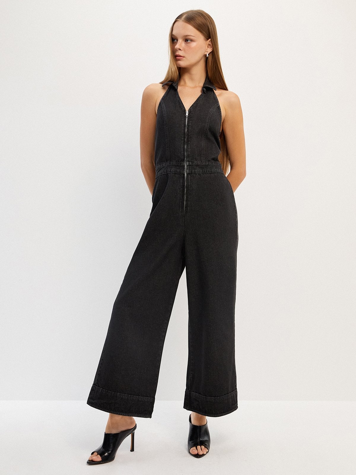 Zipper jumpsuit 2025