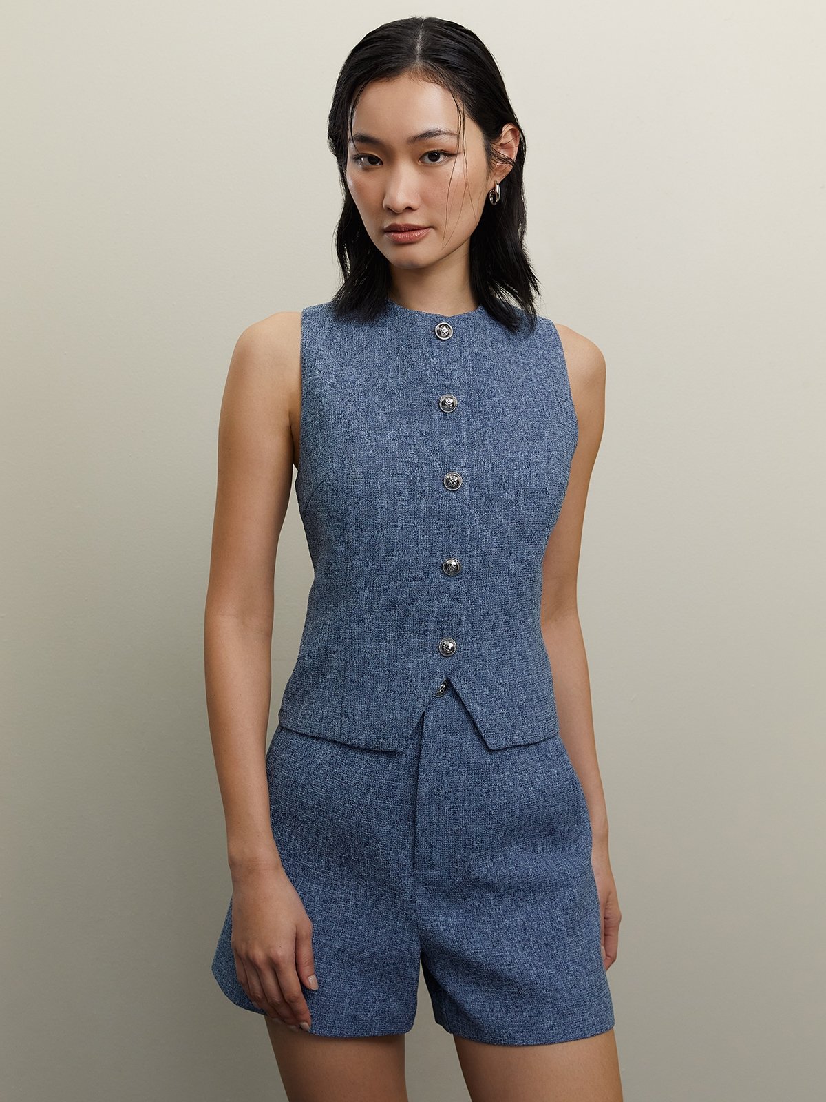 Nylon Twill Vest