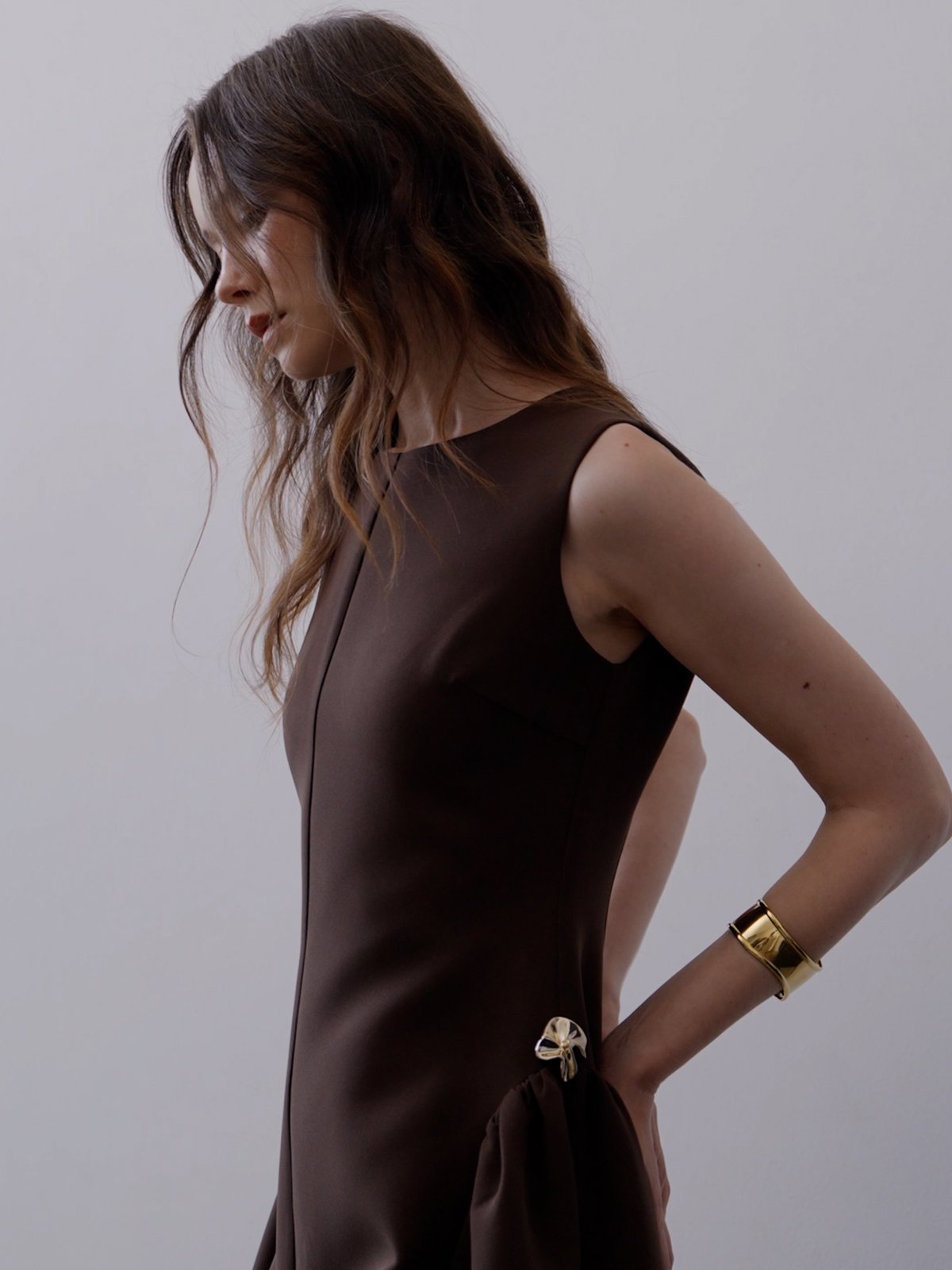 chii brown dress Elegant - She's So Elegant, Extra Small Ellae Lisque - Elegant Dress for Birthdays & Date Nights 150-200 USD AE Polo Mini Dress Size:CHILD-12 Maria Lucia Hohan has